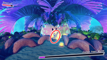 Kirby and the Forgotten Land - Avoid the Root that  Appears on Its Face