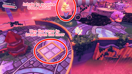 Kirby and the Forgotten Land - Soul 1 Location