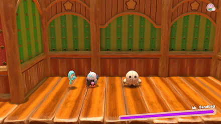 Kriby Frosty Ice Basic Attack