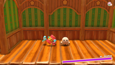 Kriby Toy Hammer Basic Attack