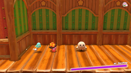 Kriby Volcano Fire Jump Attack