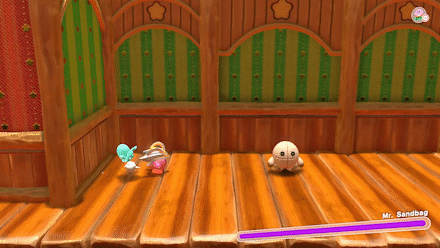 Kriby Chakram Cutter Charge Attack