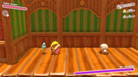 Kriby Noble Ranger Charge Attack