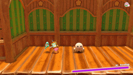 Kriby Time Crash Basic Attack