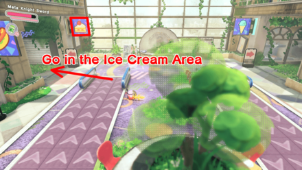Kirby and the Forgotten Land - A Trip to Alivel Mall - Ice Cream Corner.png