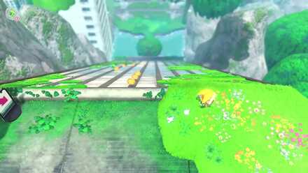 Kirby and the Forgotten Land - HAL Room - Slide Down the Building.jpg