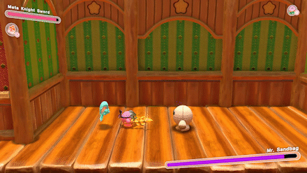 Kriby Meta Knight Sword Block