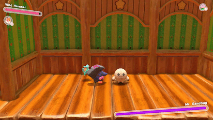 Kriby Wild Hammer Basic Attack