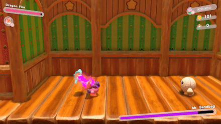 Kriby Dragon Fire Basic Attack