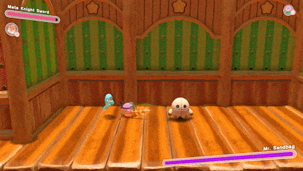 Kriby Meta Knight Sword Charge Attack