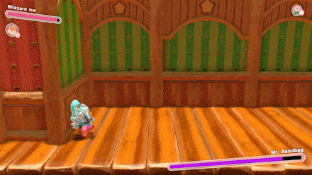 Kriby Blizzard Ice Charge Attack