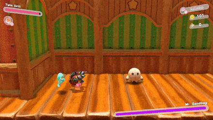 Kriby Twin Drill Charge Attack