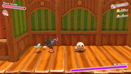 Kriby Storm Tornado Basic Attack