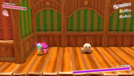 Kriby Dragon Fire Jump Attack