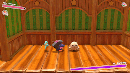 Kriby Wild Hammer Combo Attack