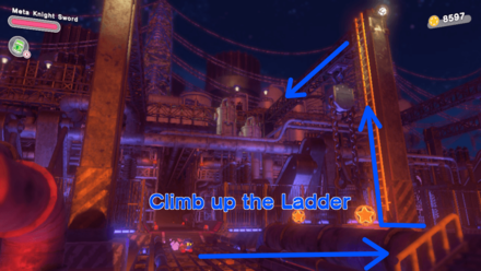 Kirby and the Forgotten Land - Climb Up the Ladder.png