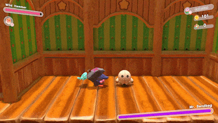 Kriby Wild Hammer Charge Attack