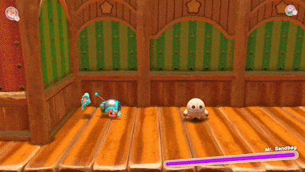 Kriby Space Ranger Jump Attack