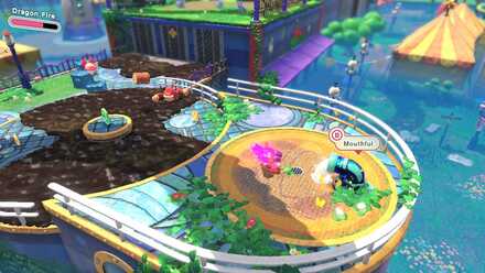 Kirby and the Forgotten Land - Welcome to Wondaria Water-Balloon Mouth