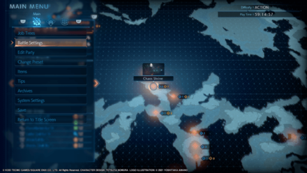 Select Battle Settings