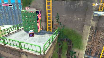 Kirby and the Forgotten Land - Scale the Cement Summit Storage Mouth