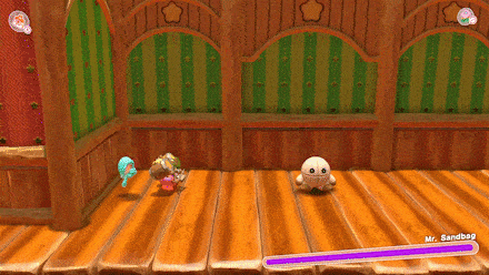 Kriby Masked Hammer Combo Attack