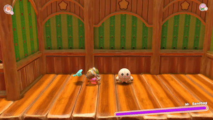 Kriby Masked Hammer Basic Attack