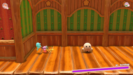 Kriby Meta Knight Sword Jump Attack