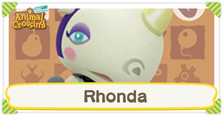 Animal Crossing New Horizons (ACNH) - Rhonda