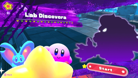 Kirby and the Forgotten Land - Lab Discovera Stage