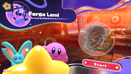 Kirby and the Forgotten Land - Complete Forgo Land Stage