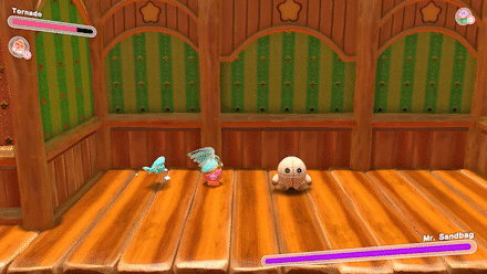 Kriby Tornado Combo Attack