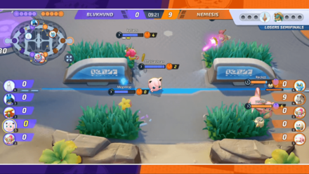 Pokemon UNITE - NA March FInals - Triple Supporter Tri-Lane