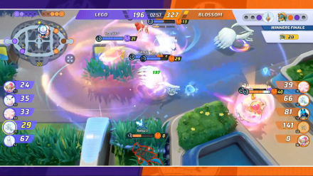 Pokemon UNITE - March Finals Blissey and Alolan Ninetales Support