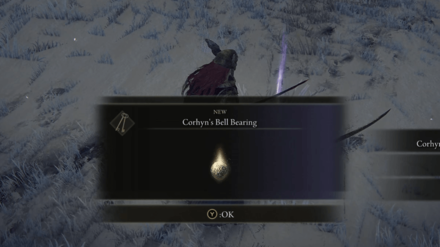 Elden Ring - Obtained at the End of Corhyn