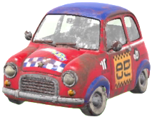 Kirby and the Forgotten Land Race Car