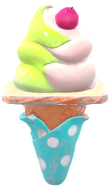 Kirby and the Forgotten Land Soft-Serve Traffic Cone