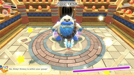 Kirby and the Forgotten Land - Wild Frosty