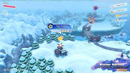 Kirby and the Forgotten Land - Time Crash Treasure Road