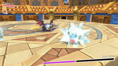 Kirby and the Forgotten Land - Meta Knight Rushing Attack