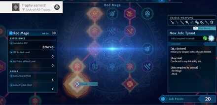 Unlock All Jobs to Get the Jack of All Trades Trophy