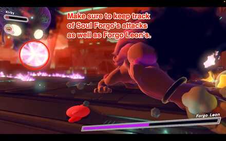 Watch the attacks of both enemies