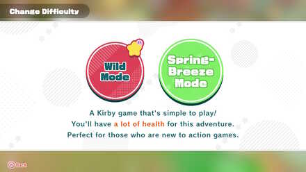 Spring-Breeze Mode makes thing easier