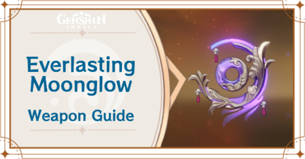 Genshin Impact - Everlasting Moonglow Catalyst