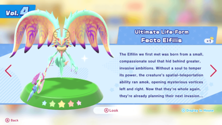 Kirby and the Forgotten Land - Ultimate Life-Form Fecto Elfilis Figure