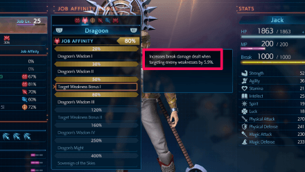 Increase Job Affinities