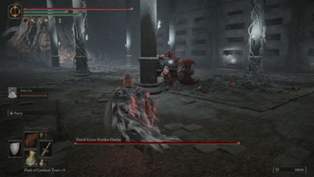 Axe Uppercut - Putrid Grave Warden Duelist - Elden Ring