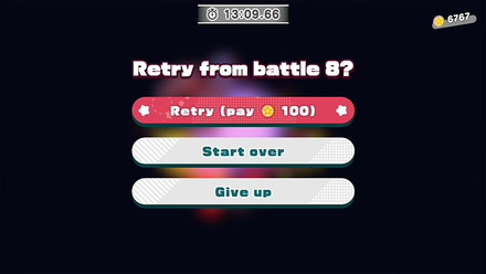 Kirby and the Forgotten Land - Retry the Battle