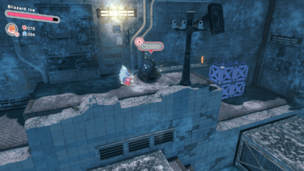 Kirby Metro on Ice Cone Location