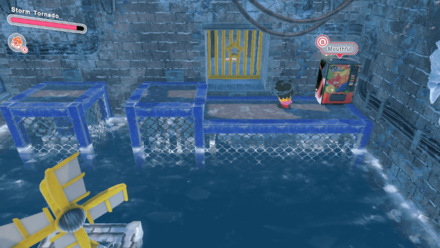 Kirby Battle of Blizzard Bridge Vending Machine Location